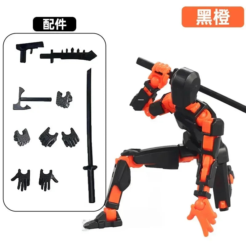 T13 Multi-Jointed Robot Dog Action Figure – Poseable Titan Mech Toy