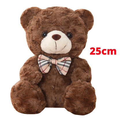 Kawaii Teddy Bear Plush Pillow – 35cm Stuffed Animal Doll