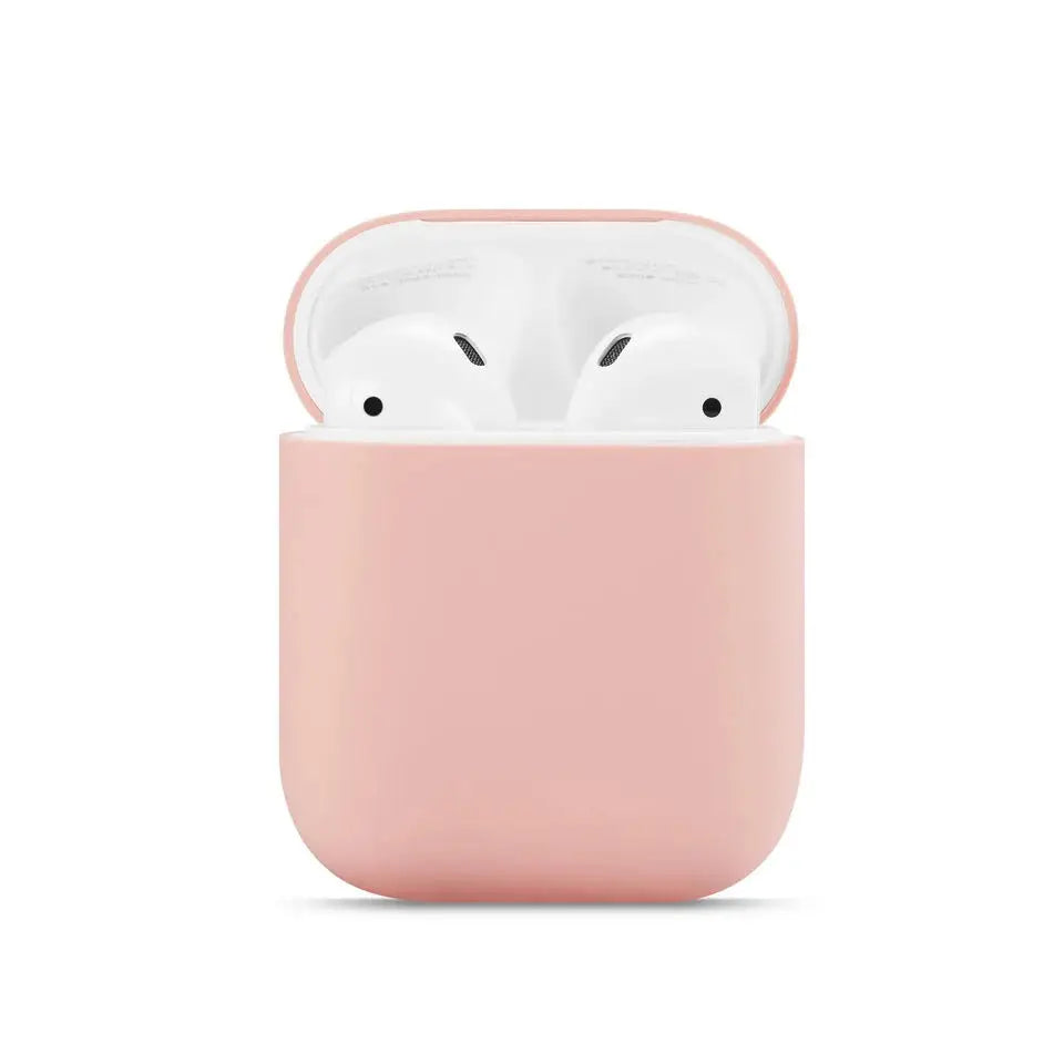 Soft Silicone AirPods Case Cover – AirPods 1 & 2