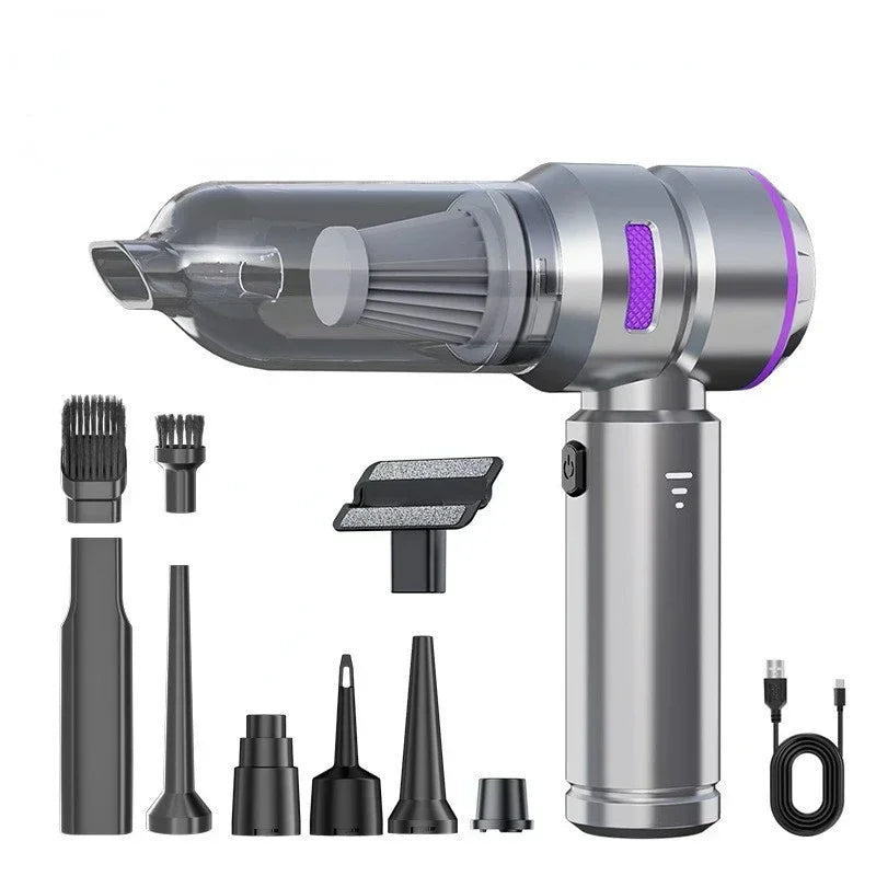 Cordless Handheld Car Vacuum Cleaner with Brushless Motor & HEPA Filter