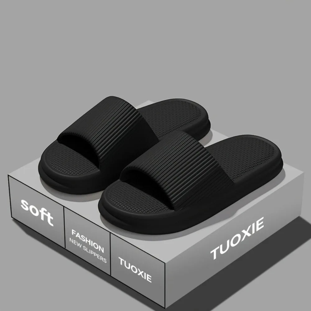 Soft EVA Slide Slippers – Anti-Slip Indoor Home Sandals for Men & Women