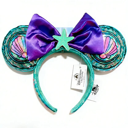 Disney Minnie Mouse Ears Headband – Plush Bow for Adults & Kids