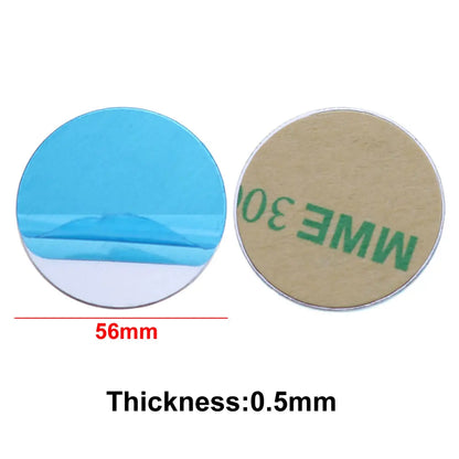 Magnetic Metal Plates for Car Phone Holder – 10pcs Iron Sheets