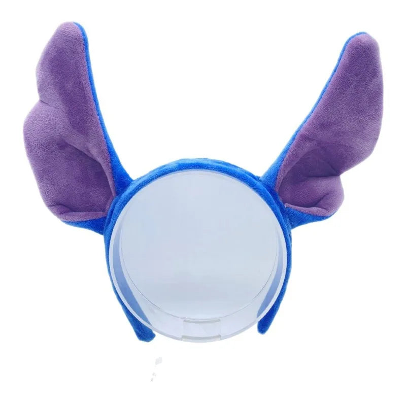 Stitch Ears Headband – Cosplay Plush Hair Band for Kids & Adults