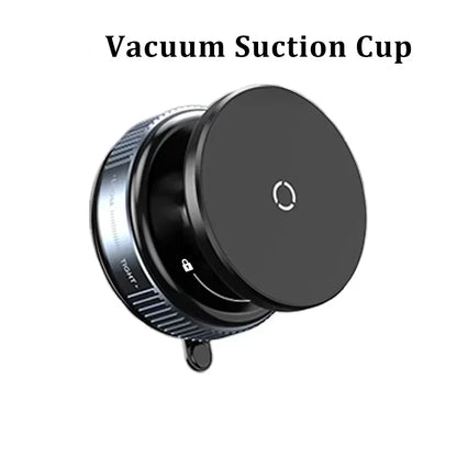 Magnetic Car Phone Mount – Foldable 360° Adjustable Vacuum Holder