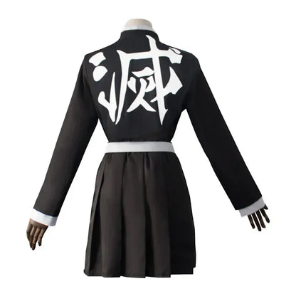 Kanroji Mitsuri Cosplay Costume – Demon Slayer Kimono Set