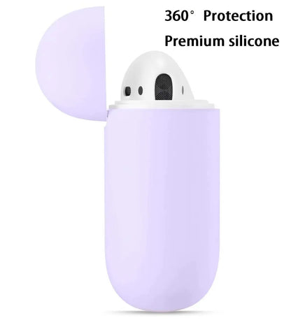Soft Silicone AirPods Case Cover – AirPods 1 & 2