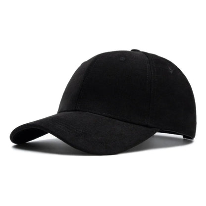 Solid Color Baseball Cap – Unisex Retro Adjustable Hat