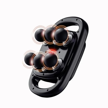 6-Head Percussion Massage Gun – Deep Tissue Full Body Relief