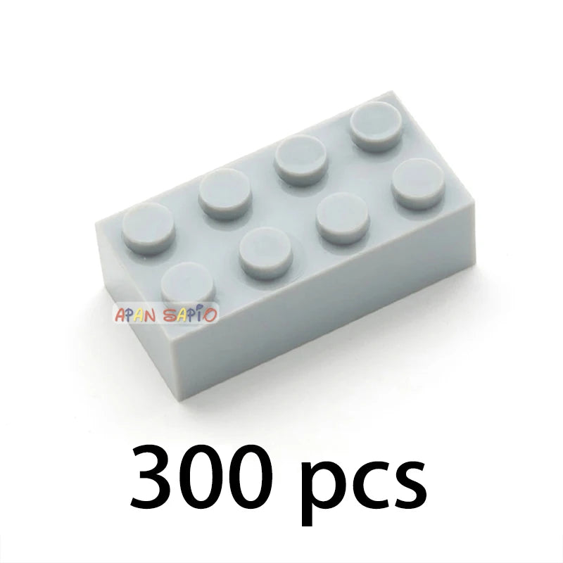 300-Piece DIY Building Blocks Bricks Set – LEGO-Compatible 2x4 Dots