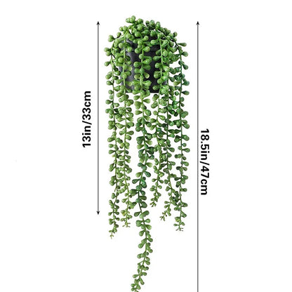 Artificial Hanging Plant Vine – 90cm Faux Greenery for Home & Wedding Decor
