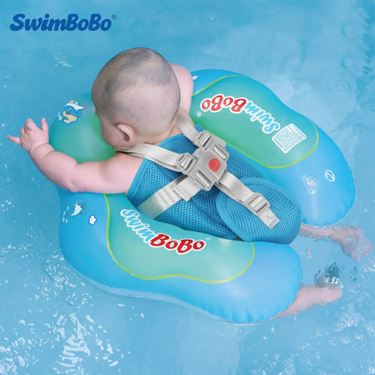 Baby Pool Float with Canopy – Swimbobo Infant Swim Ring