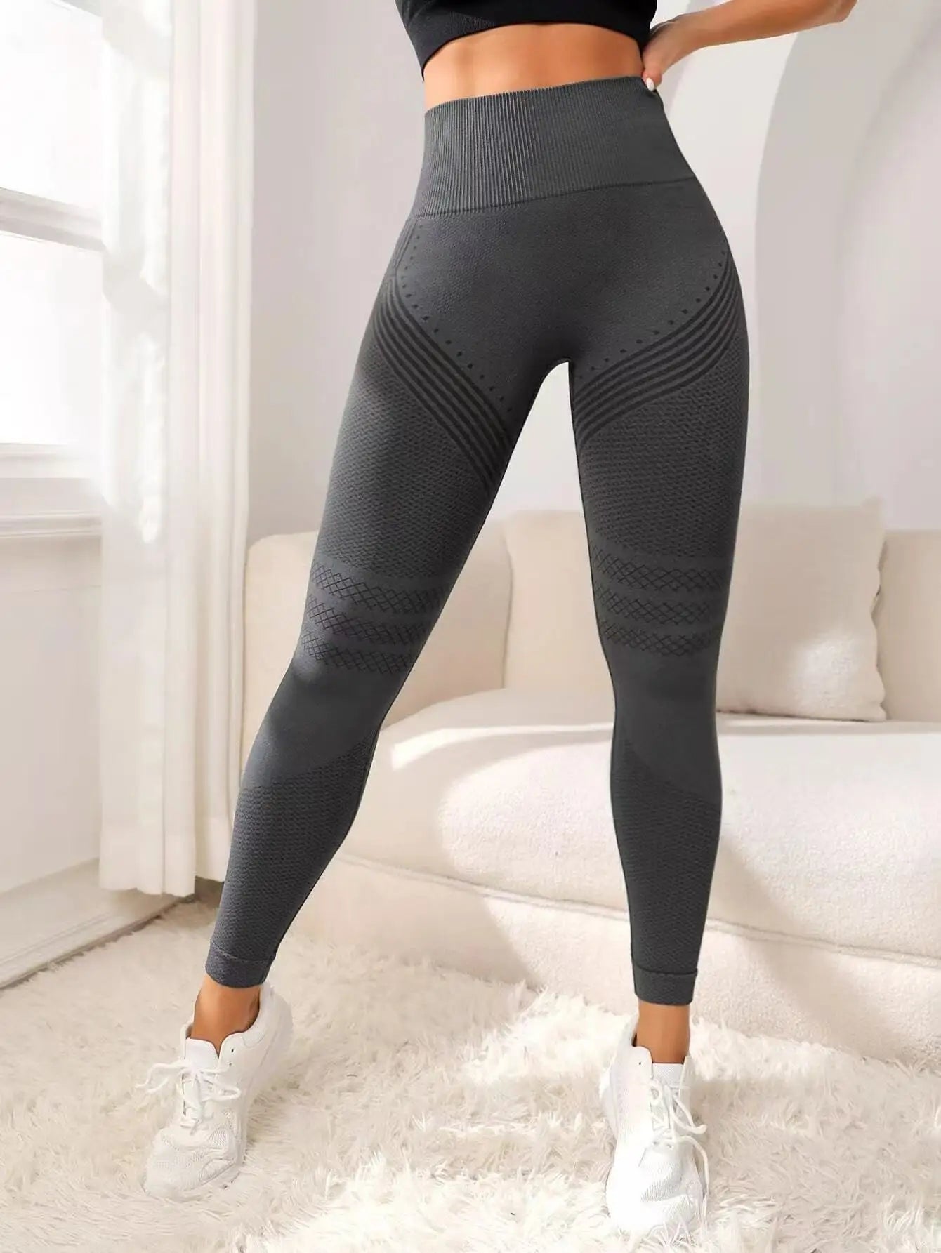 High Waist Butt Lifting Leggings – Tummy Control Scrunch Pants