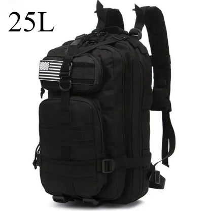 Tactical Backpack – 25L / 50L MOLLE Outdoor Bag for Hiking, Camping & Hunting