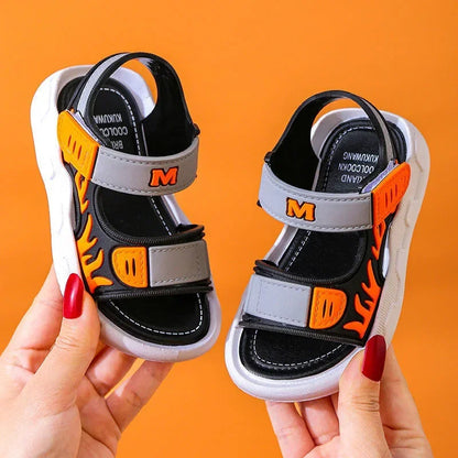 Kids Sport Sandals – Soft Sole Anti-Slip Summer Beach Shoes
