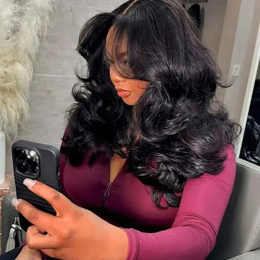 Body Wave Lace Front Wig Human Hair – Glueless HD Lace