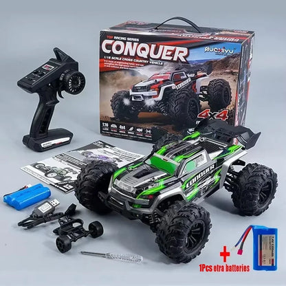 RC Monster Truck 1:16 Scale 4WD 50km/h – WLtoys Off-Road Car