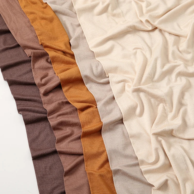 Cotton Triangle Hijab Scarf with Bow Detail – Muslim Women's Wrap