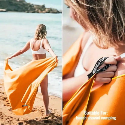 Outdoor Sports Microfiber Towel – Quick-Dry & Super Absorbent