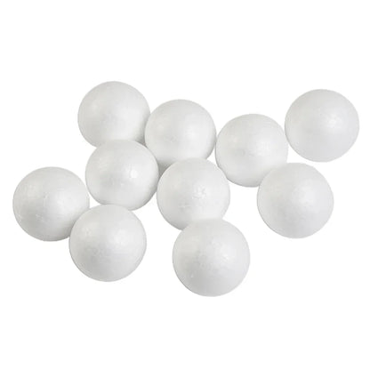 Polystyrene Foam Balls 10pcs DIY Craft Party Decoration