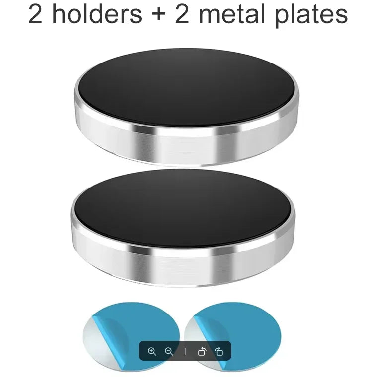 Magnetic Car Phone Mount – Adhesive Dashboard & Wall Holder