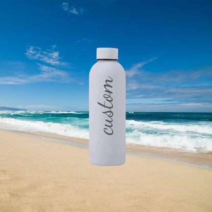 Personalized Engraved Insulated Water Bottle | Custom Name 16.9oz