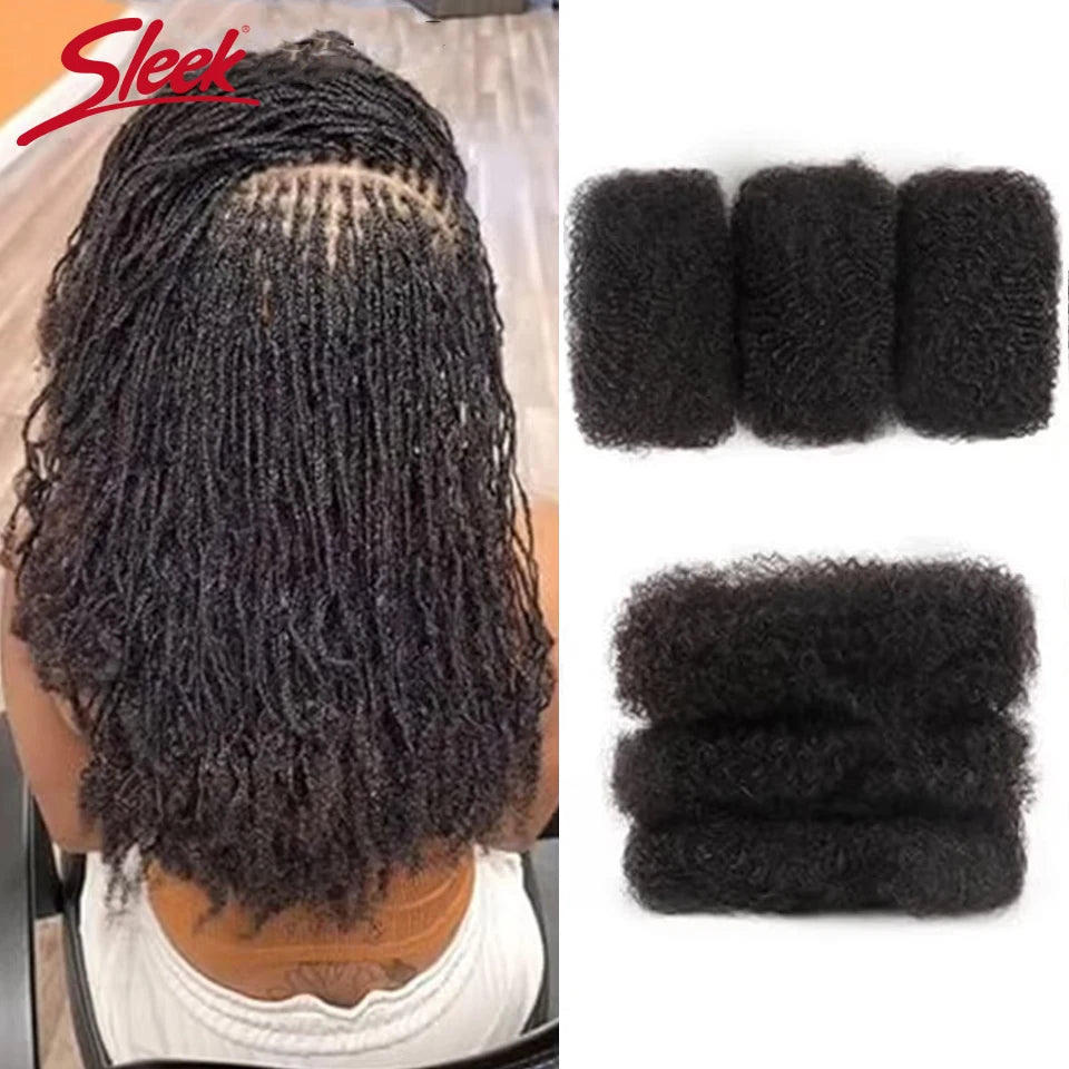 Afro Kinky Bulk Human Hair for Braiding & Dreadlocks – Remy