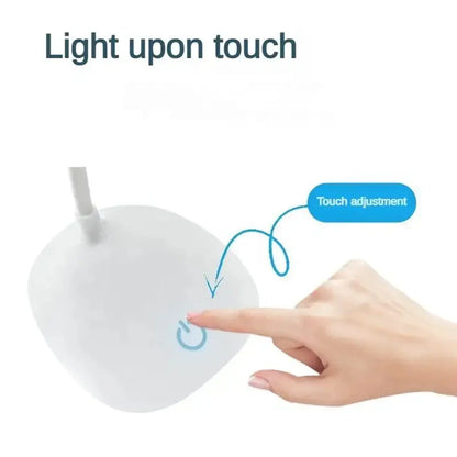 LED Desk Lamp with USB Charging & Touch Dimming