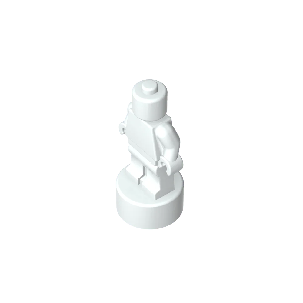 Minifig Trophy Statuette Building Block Part – Compatible Brick Piece