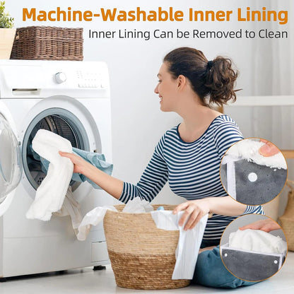 Electric Foot Warmer with 4 Heat Modes, Timer & Washable Cover