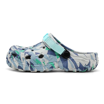 Men’s Camouflage Garden Clog Sandals