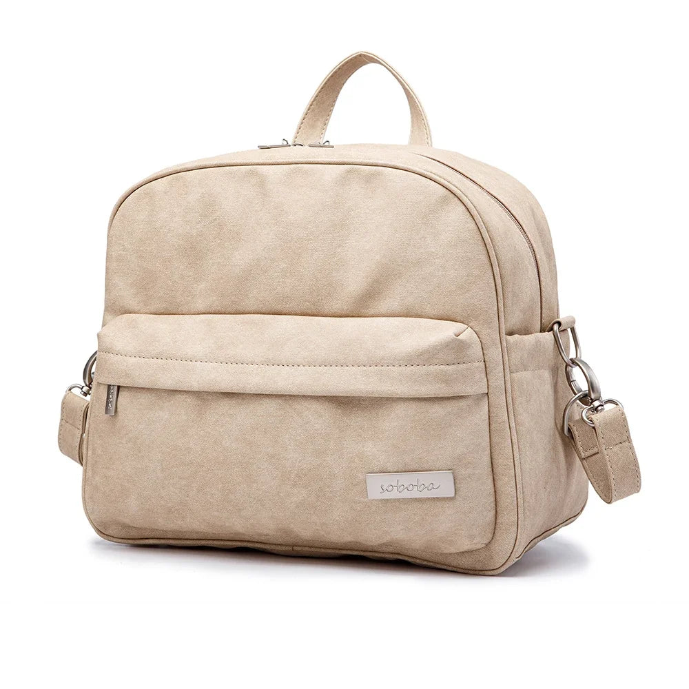 Soboba Diaper Backpack Waterproof Multi-Function Nappy Bag