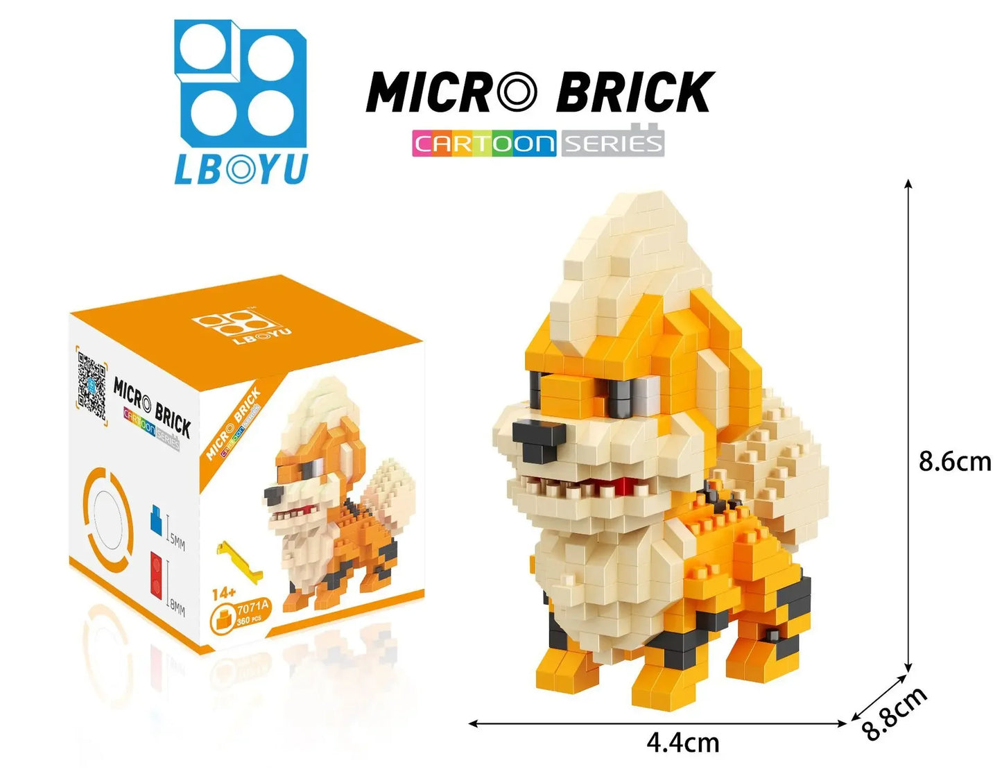 Pokemon Mini Building Blocks Set – Ash Ketchum & Characters