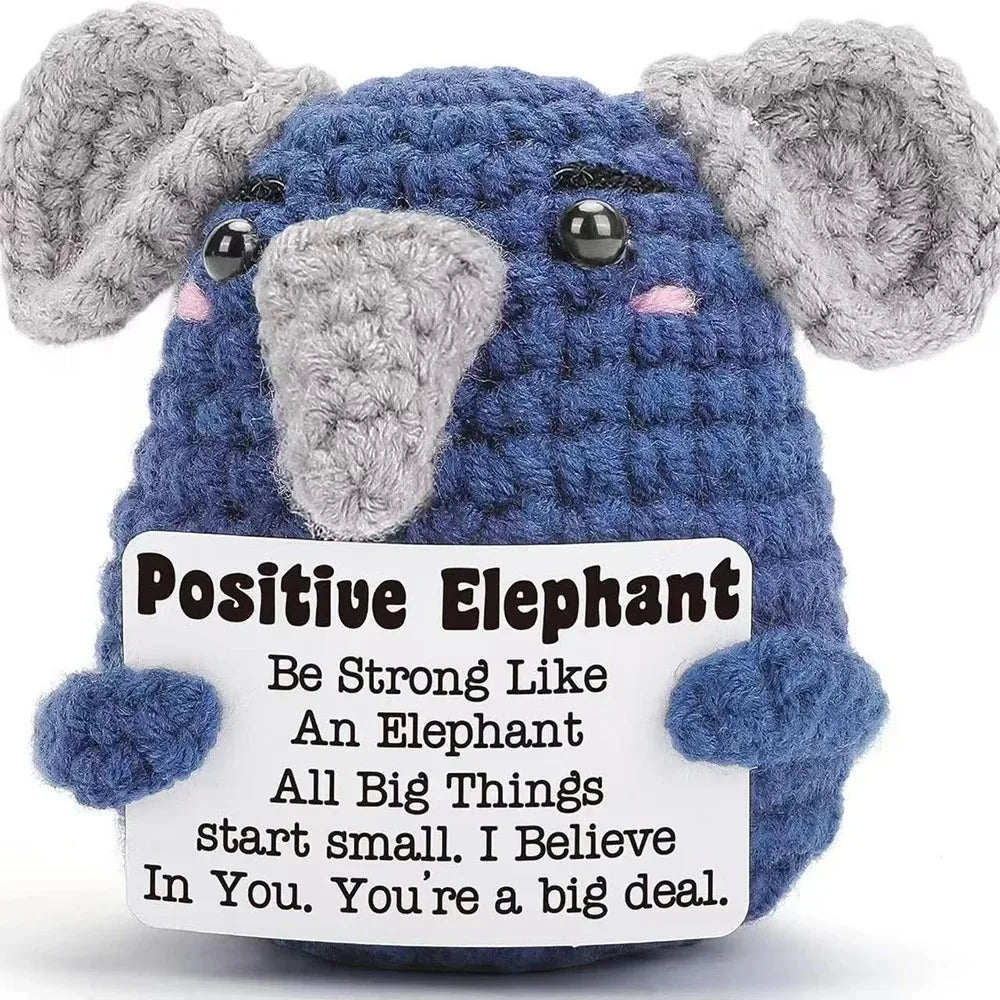 Crochet Pocket Hug Doll – Handmade Knitted Positive Energy Gift