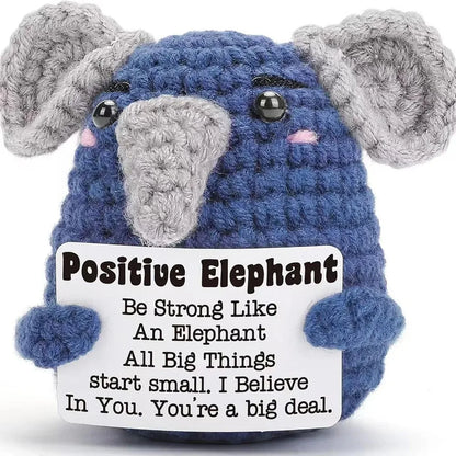 Crochet Pocket Hug Doll – Handmade Knitted Positive Energy Gift
