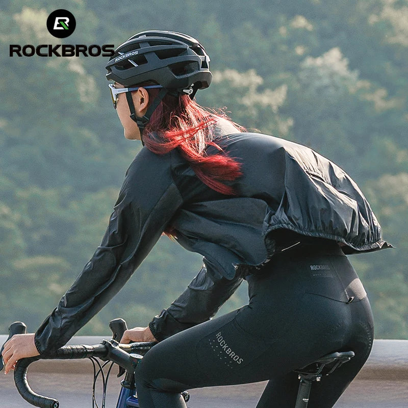 ROCKBROS Ultralight Cycling Jacket – Breathable Nylon Windproof Skin Coat