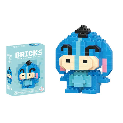 Cartoon Character Mini Building Blocks Set – DIY Brick Figures