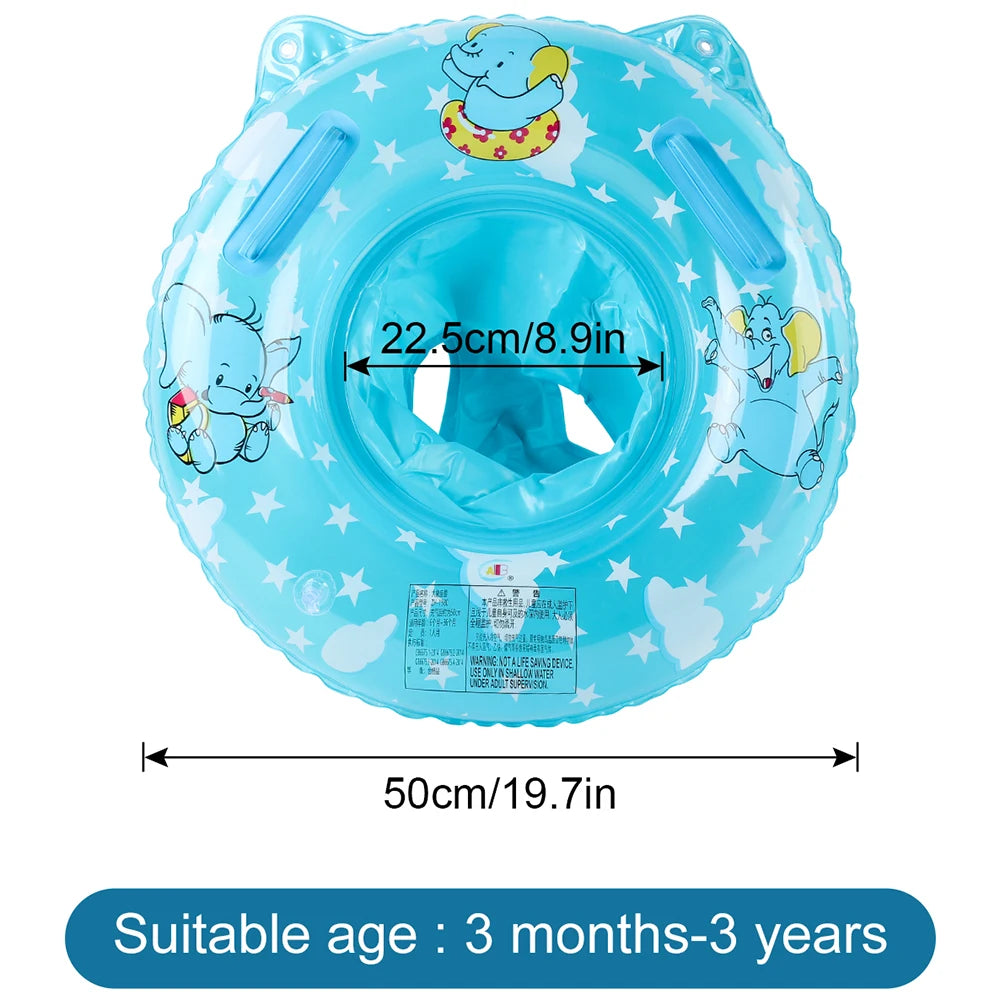 Baby Pool Float Inflatable Swim Ring for Toddlers 3M–3Y