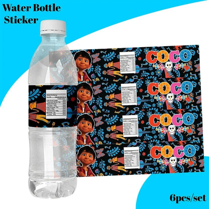 Coco Theme Birthday Party Supplies Tableware & Decorations Set