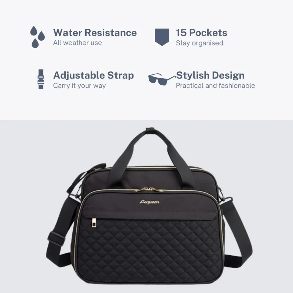 Large Diaper Bag Tote Crossbody Shoulder Nappy Bag for Travel