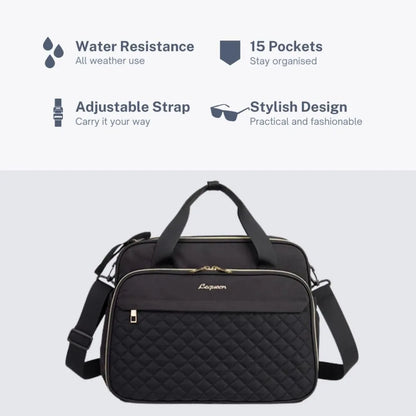 Large Diaper Bag Tote Crossbody Shoulder Nappy Bag for Travel