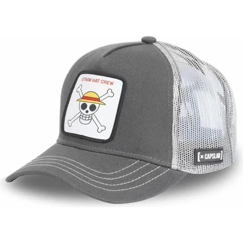 One Piece Luffy Embroidered Adjustable Baseball Cap