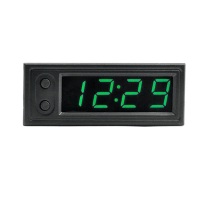 3-in-1 Car Digital Clock with Temperature Display & Voltmeter
