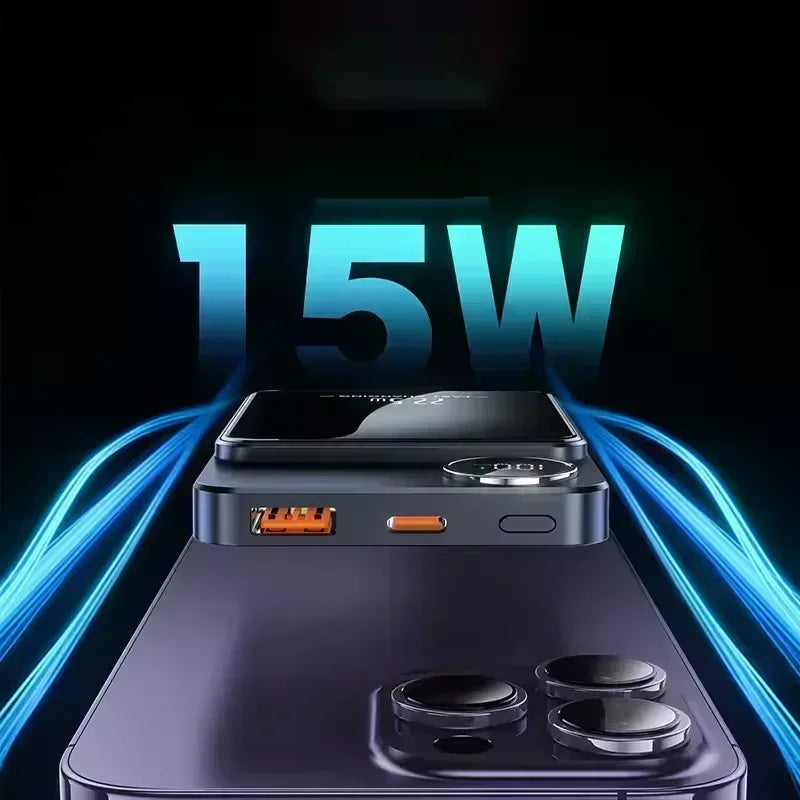 Lenovo Magnetic Wireless Power Bank 22.5W Fast Charging 50000–200000mAh