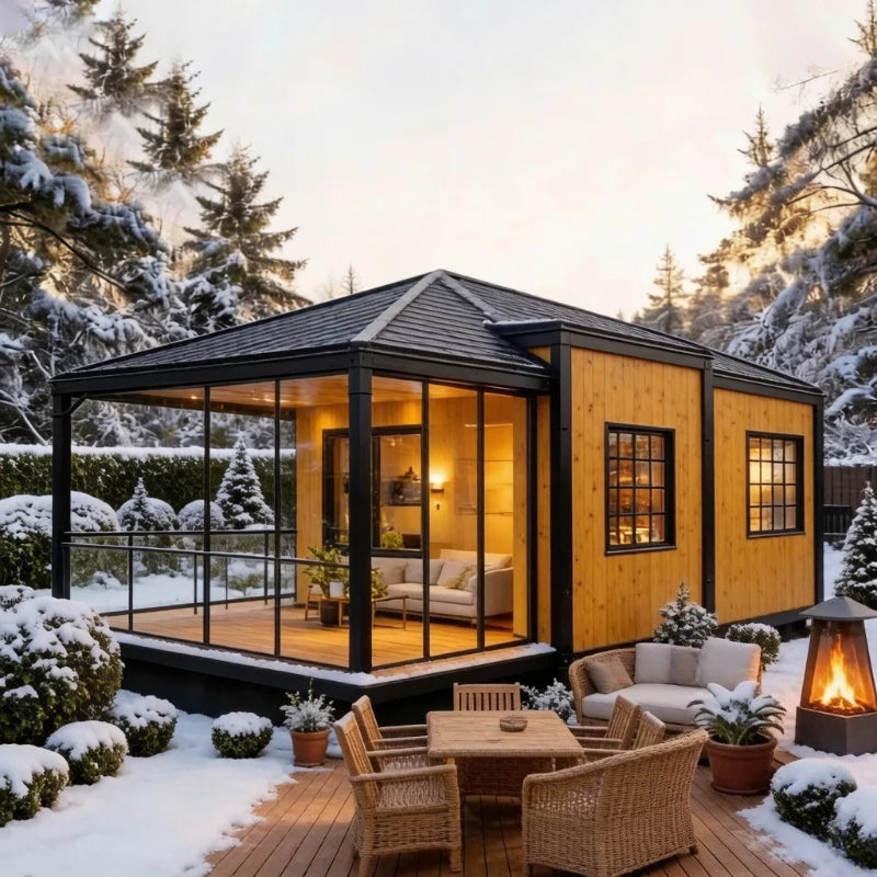 Expandable Prefab Steel Container Tiny House