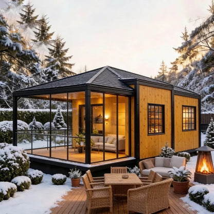 Expandable Prefab Steel Container Tiny House