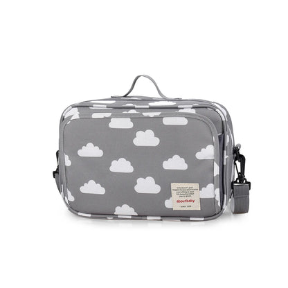 Waterproof Baby Diaper Bag – Printed Wet Dry Reusable Maternity Bag