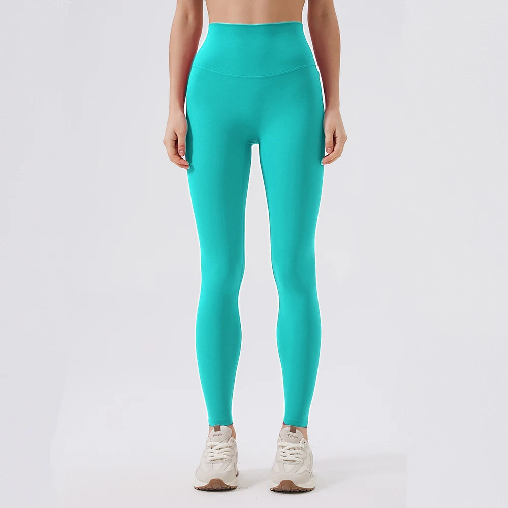 Women's High Waist Yoga Leggings – Cropped with Back Pocket