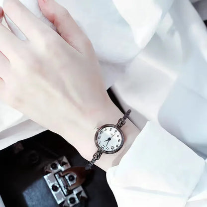 Women's Bangle Bracelet Watch – Retro Luxury Quartz