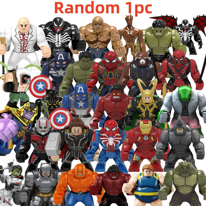 Superhero Mini Building Block Figures – Blind Box Collectible